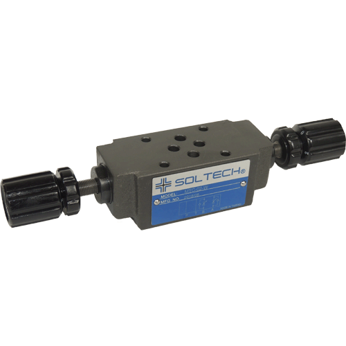 Throttle and Check Modular Valves SOLTECH HYDRAULICS PORTAL WEBSITE